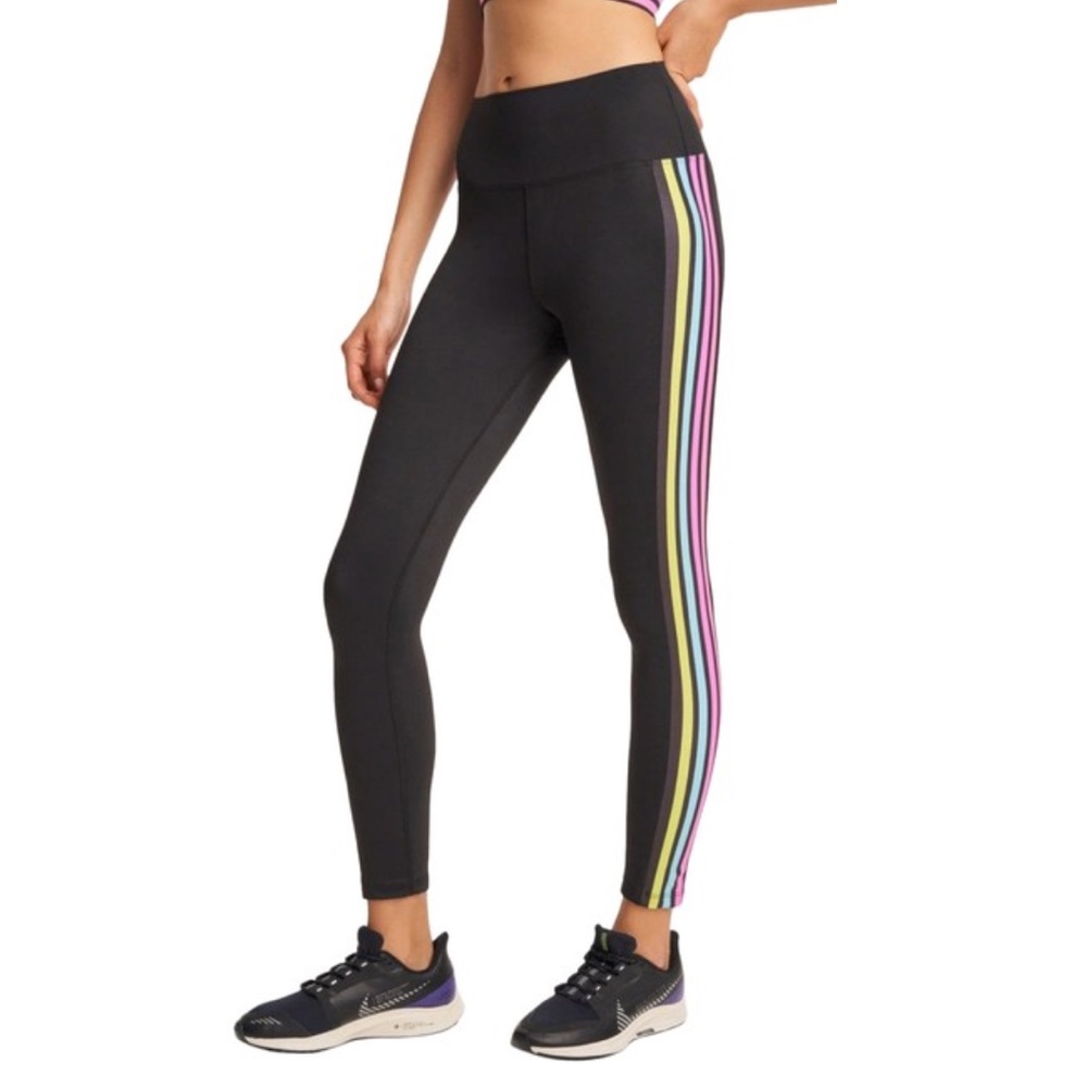 Beach Riot Neon Rainbow Jade Legging